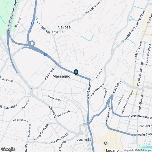 Nuovo 3.5 locali a Massagno nella Residenza Cinque975 - Karte