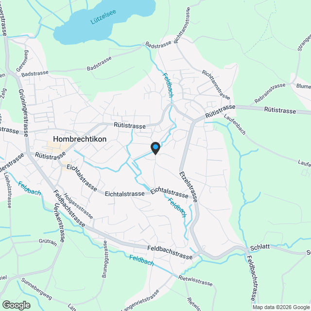 Neubau Eigentumswohnungen in Hombrechtikon - Karte