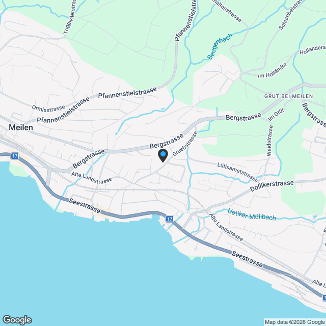 attraktive 4.5-Zimmer-Eigentumswohnung in Meilen - Karte