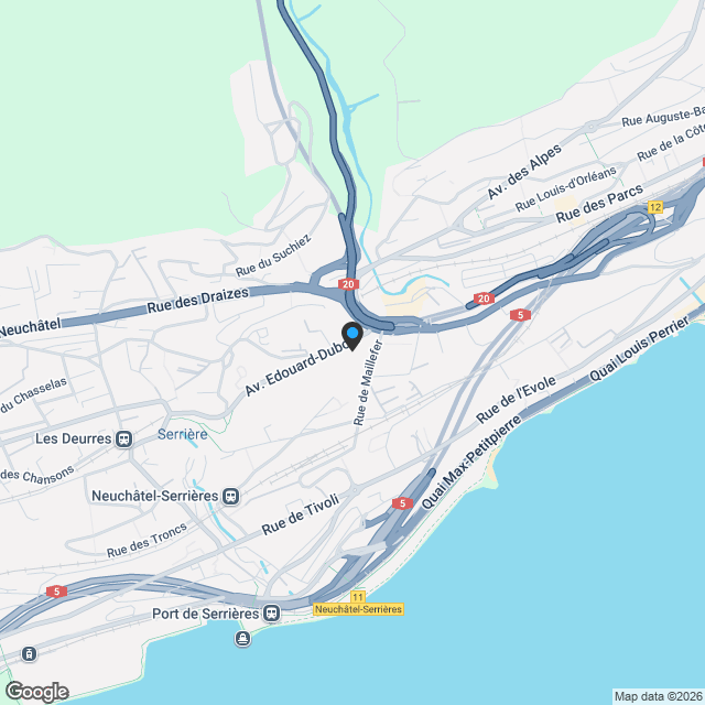 Magnifique appartement avec jardin de 120 m2 - Karte