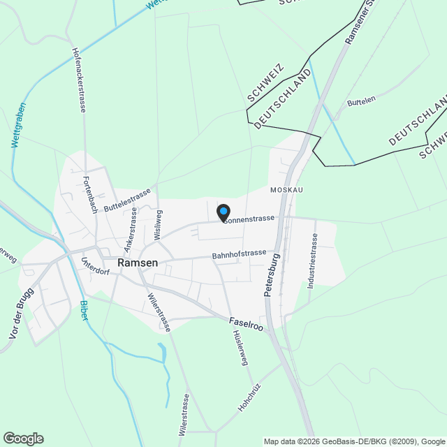 Grosszügig, individuell, naturnah - Familienglück in Rheinnähe - Karte