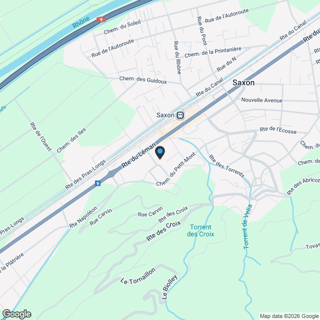 Dernier appartement 3,5 pcs rez-jardin - Karte