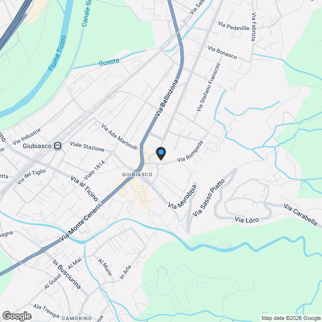 Giubiasco - Grande appartamento 5.5 locali - Karte