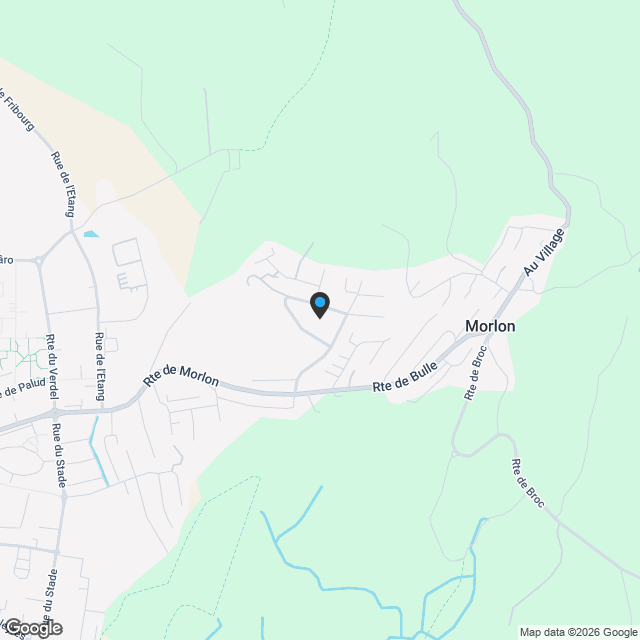 Villa individuelle à Bulle - Karte