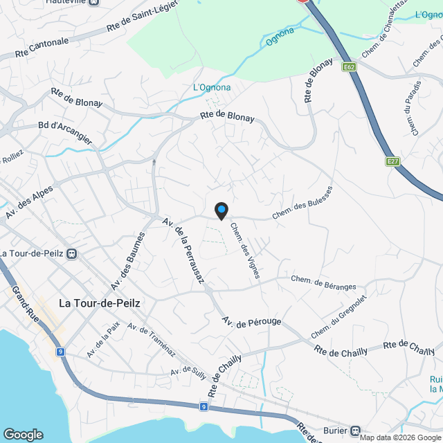 Appartement de 2.5 pièces "promotion Alta" - Karte