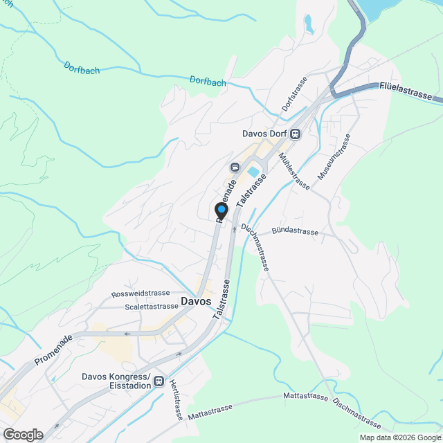 ZWEITWOHNUNG - 3.5-Zimmer-Wohnung Nr. 24 - Residence Promenade 136 - Karte