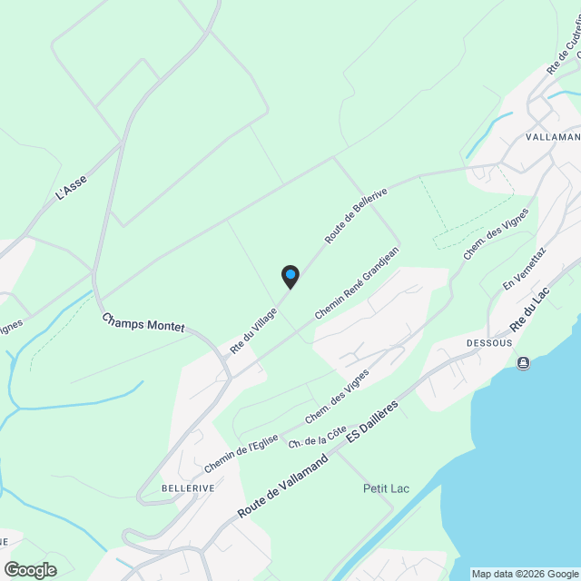 Villa neuve d'exception avec vue panoramique sur le lac de Morat - Karte