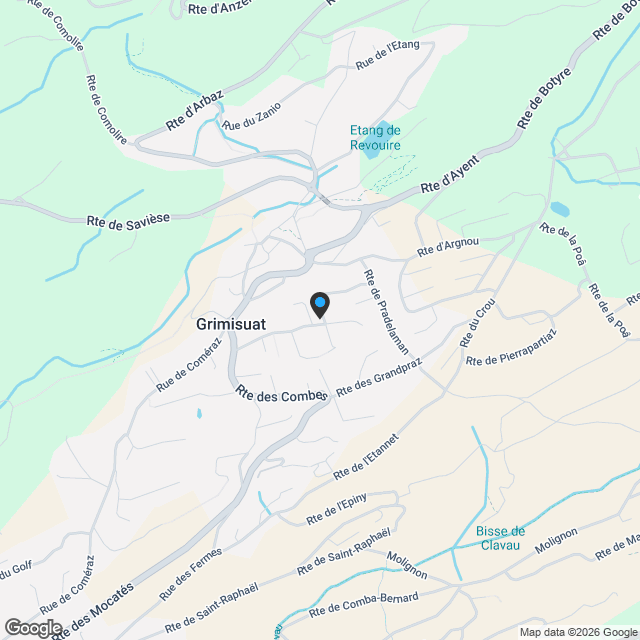 Belle opportunité à 10 minutes de sion / Grimisuat - Karte