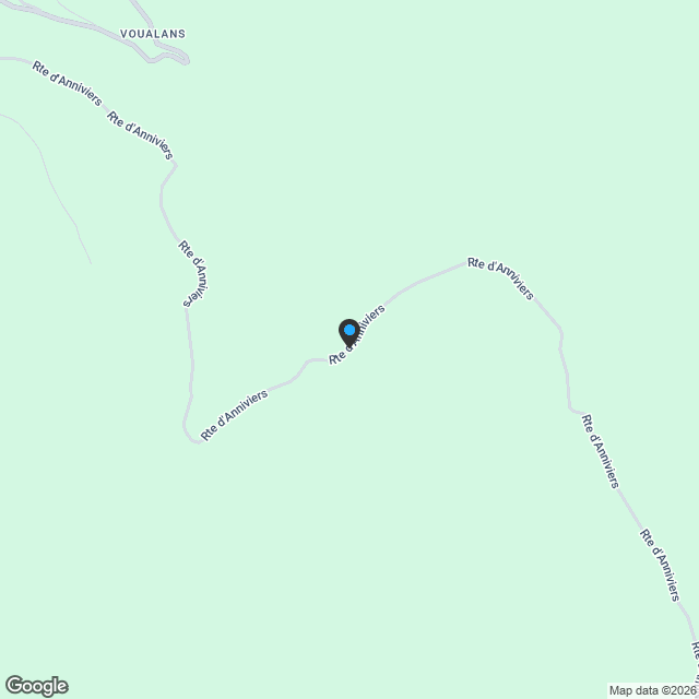 Vercorin - Echères 202 - duplex 4.5 pièces traversant - Karte