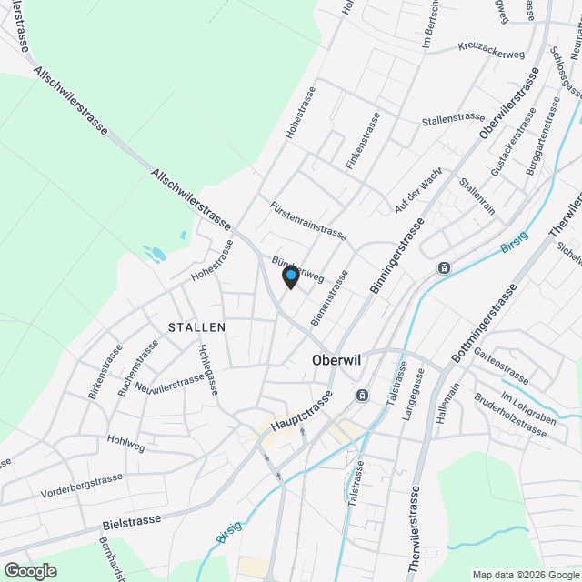 Attraktive 4.5-Zimmer-EG-Wohnung (217 m² Garten) mit gehobenem Ausbau! - Karte