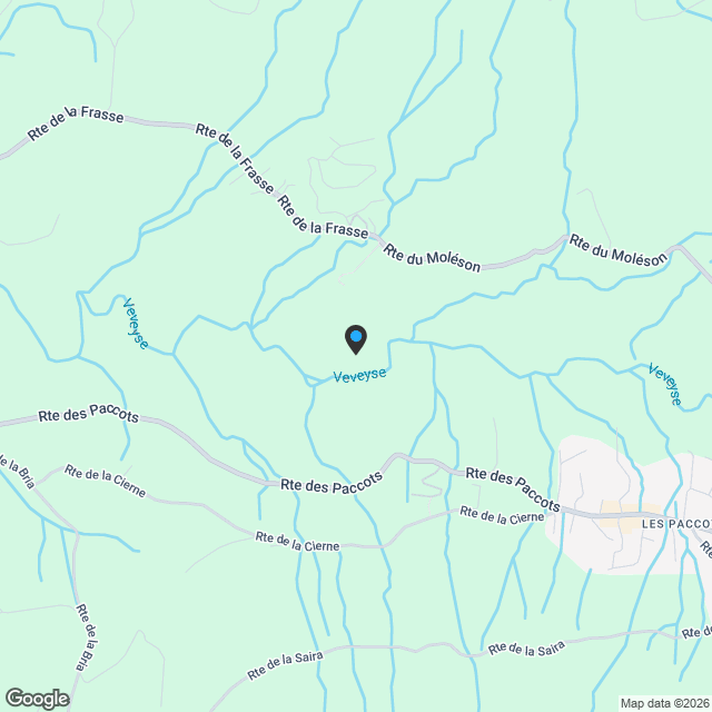 Villa jumelle 4.5 pièces à Châtel-St-Denis. - Karte