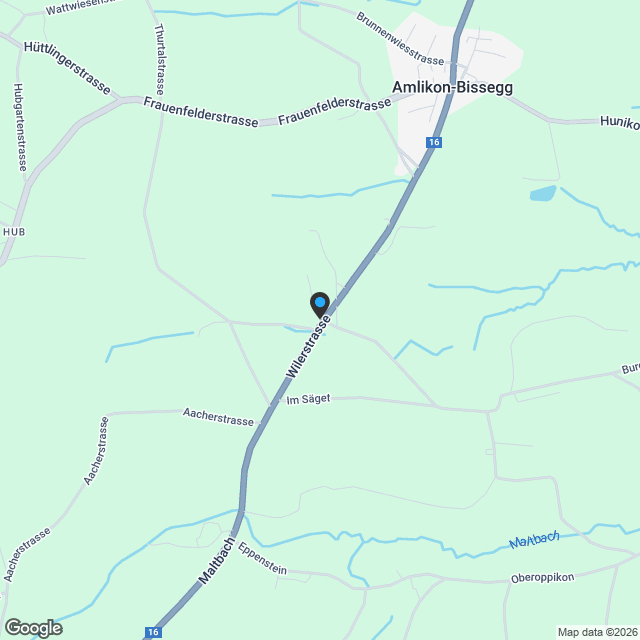 Einfamilienhaus an sonniger Lage - Überbauung Sunnegg - Karte