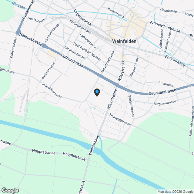 Attikawohnung mit Schlosssicht - Karte