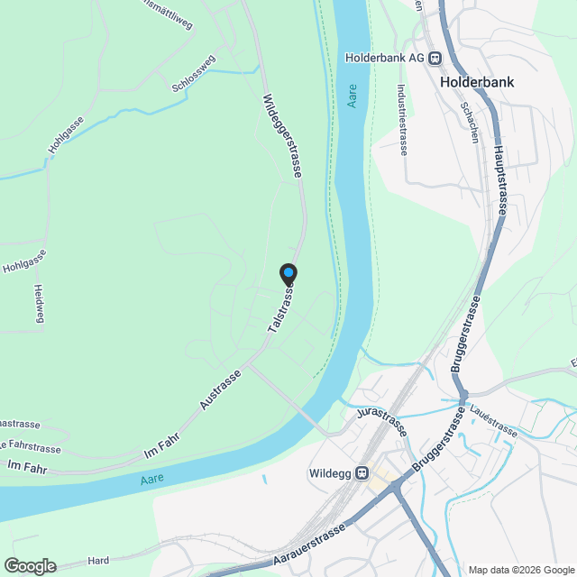 Neubauprojekt ,,Schachen" - 7 Traumhäuser im Grünen mit Minergie - Karte