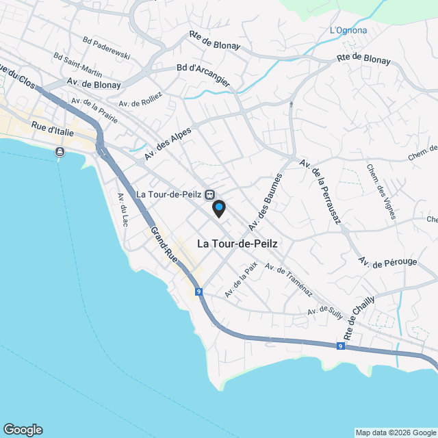 PPE Traménaz lot 237-16 appartement 4.5 pièces au dernier étage - Karte