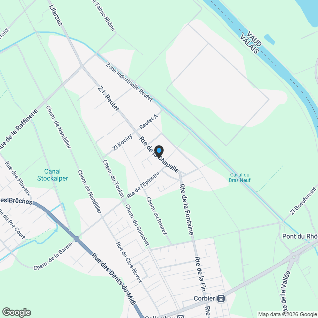 PPE L'Escale lot 11 appartement mansardé 4.5 pièces au dernier étage - Karte