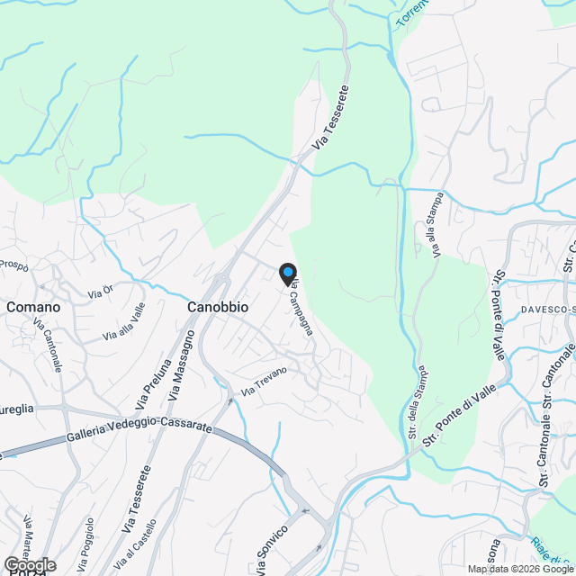 NUOVA COSTRUZIONE A CANOBBIO - 2.5 LOCALI CON GIARDINO - Karte