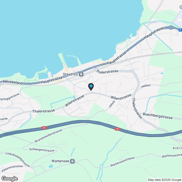 Exklusive 4½-Zi.-Dachmaisonette am Bodensee mit atemberaubender Seesicht - Karte