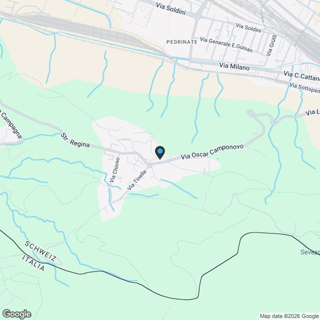 Ville Indipendenti di Nuova Costruzione con Doppio Giardino - Karte