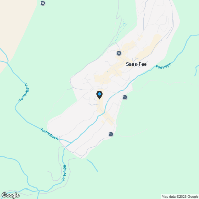 Glacier view bei der Skipiste, hotelmässig bewirtschaftete Zweitwohnung. - Karte