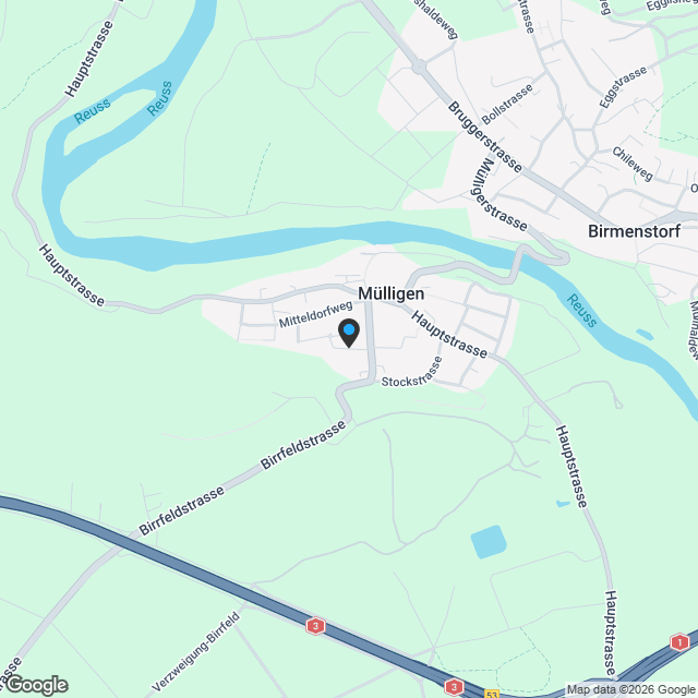 11 Neubau Wohnungen in Mülligen - Karte