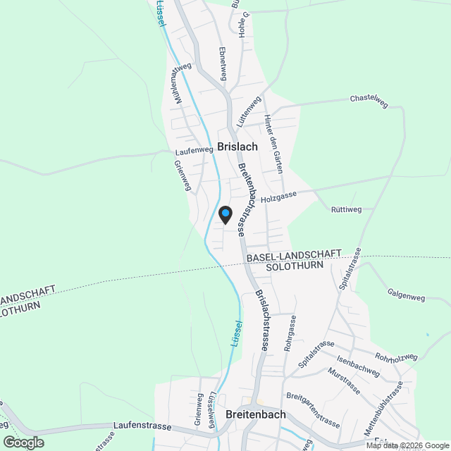 4.5-Zimmer EFH (A) in Brislach - Karte