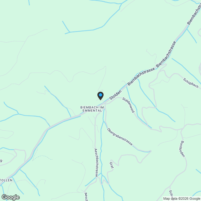 7½-Zimmer Familienidyll in Biembach - Naturnah wohnen nähe Bern - Karte