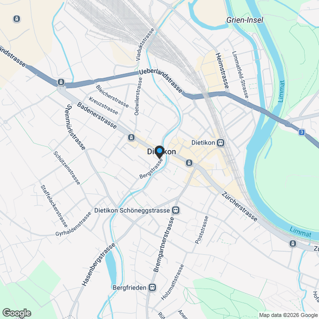 Verkaufsankündigung - 8 Eigentumswohnungen in Dietikon - Karte