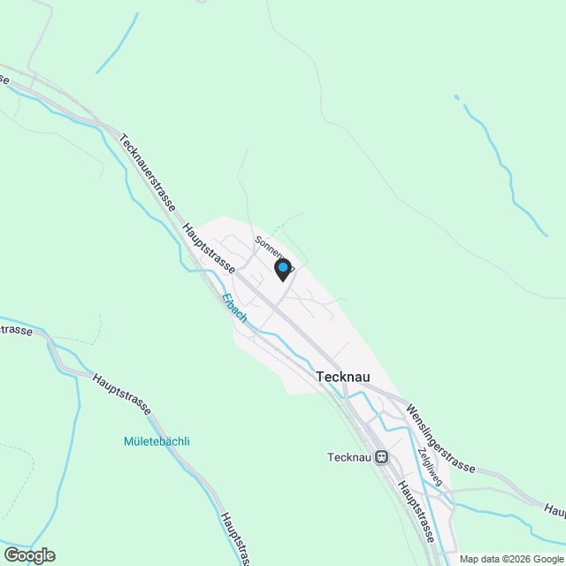 Neubauprojekt 6 Doppeleinfamilienhäuser/ Haus Nr. 5 obere Reihe - Karte