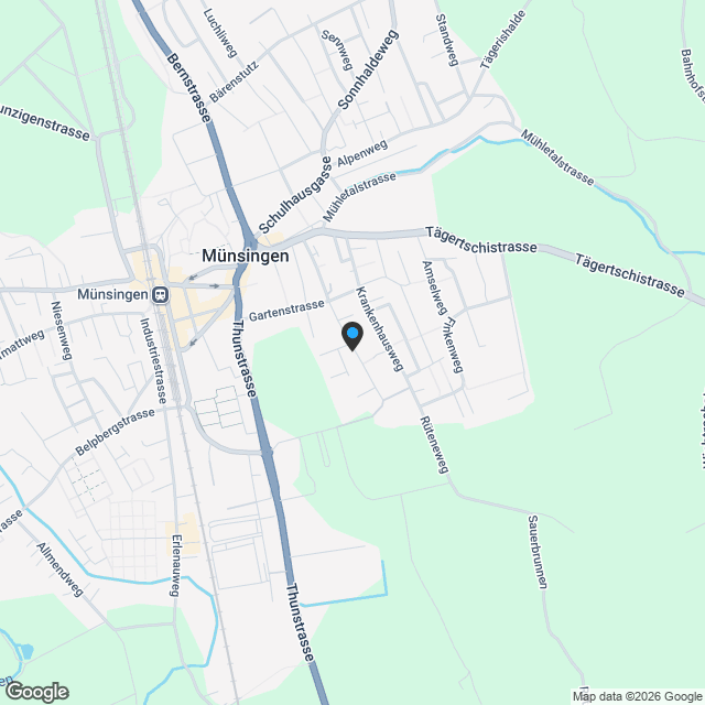 *Vorankündigung Neubauprojekt* 2 Mehrfamilienhäuser in Münsingen - Karte