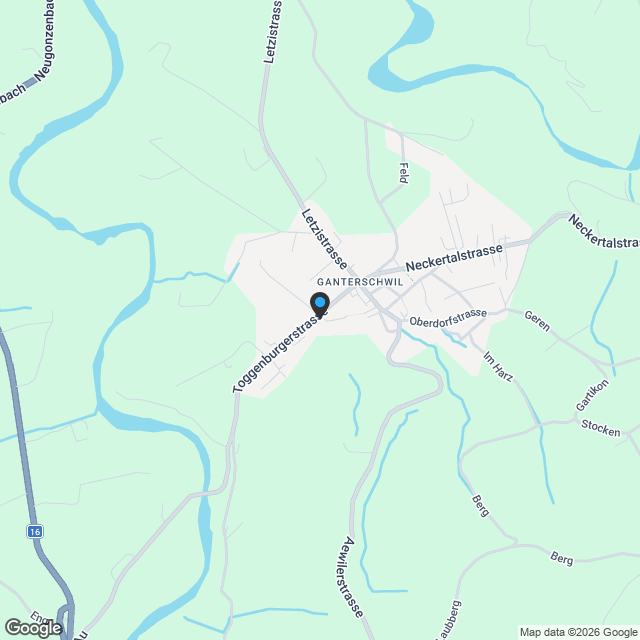 Annuncio di progetto - Vivere al Haldenbach - Karte