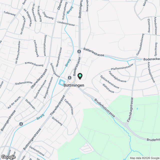 Neubauprojekt mit grosszügigen Mietwohnungen sowie Einstellhalle - Karte