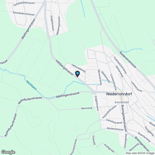 Am Hiltiberg – naturnah und gut erschlossen - Karte