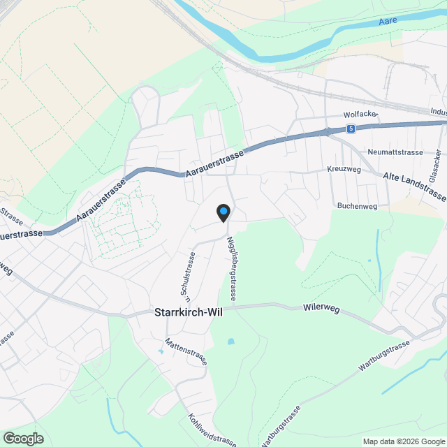 Neubau 4.5-Zimmer-Wohnungen mit Balkon in Starrkirch-Wil - Karte