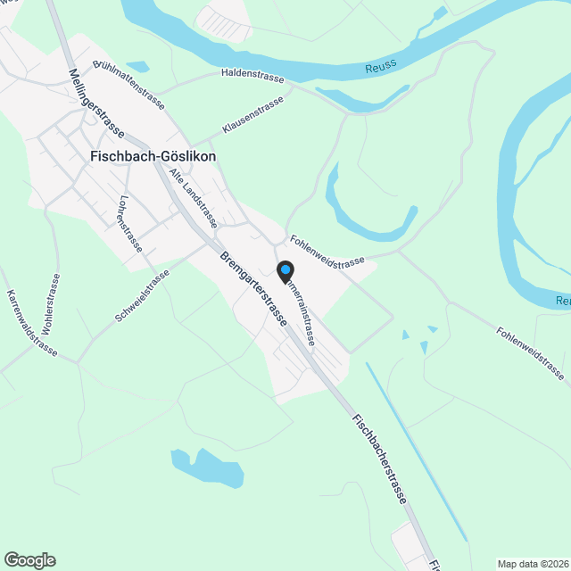 Wohlfühloase in ruhigem Wohnquartier nahe Stadt - Karte