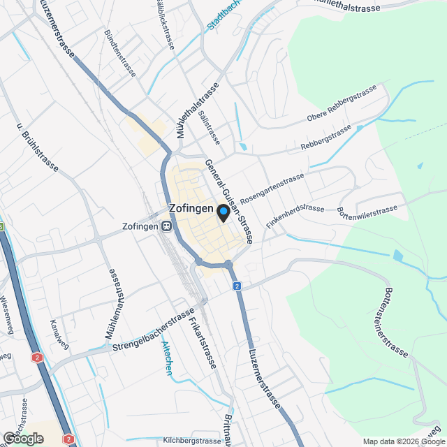 Ihr neues Zuhause 2.5-Zimmer Neubau-Erdgeschosswohnung in der Altstadt - Karte