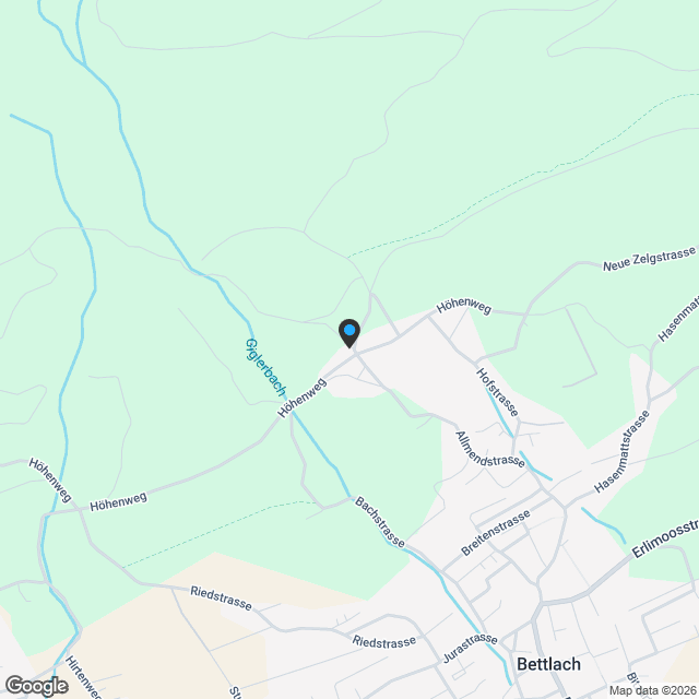 4.5 Z.-EG-Wohnung B im Haus A, 138 m² Netto Wohnfläche, 25m² Sitzplatz - Karte