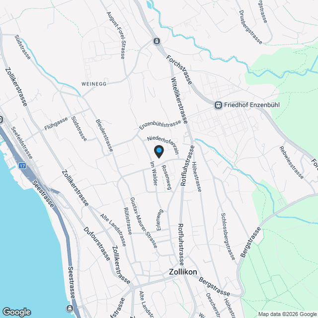 Stilvolles Wohnen nur wenige Minuten von Zürich - Karte