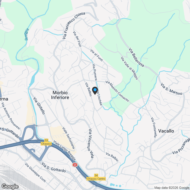 Mendrisio: Nuovo Appartamento in Costruzione a Morbio Inferiore con giardino privato - Karte