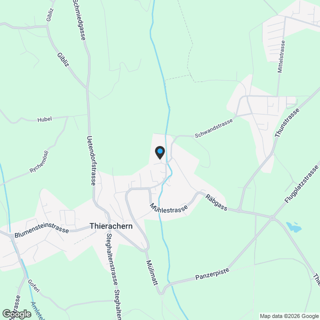 Neubau einer wunderschönen 3.5 Zimmer Dach-Wohnung mit Loggia - Karte