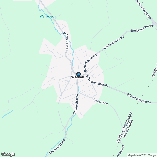 Neubau 5 Zimmer Eckhaus Nr. 1 - Karte