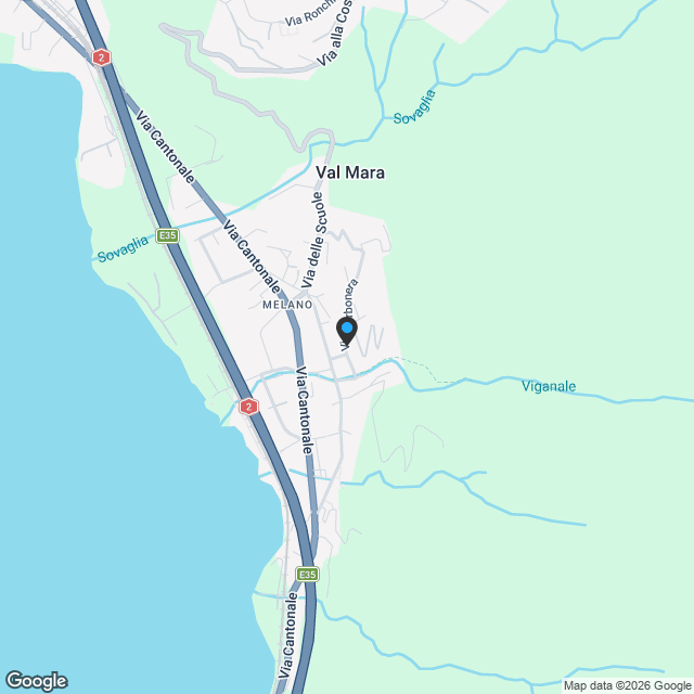 Casa unifamiliare con grande terreno edificabile - Karte