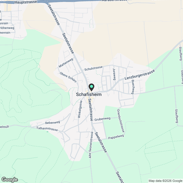 SCHAFISHEIM - ZENTRALE ALTERSWOHNUNGEN - Karte