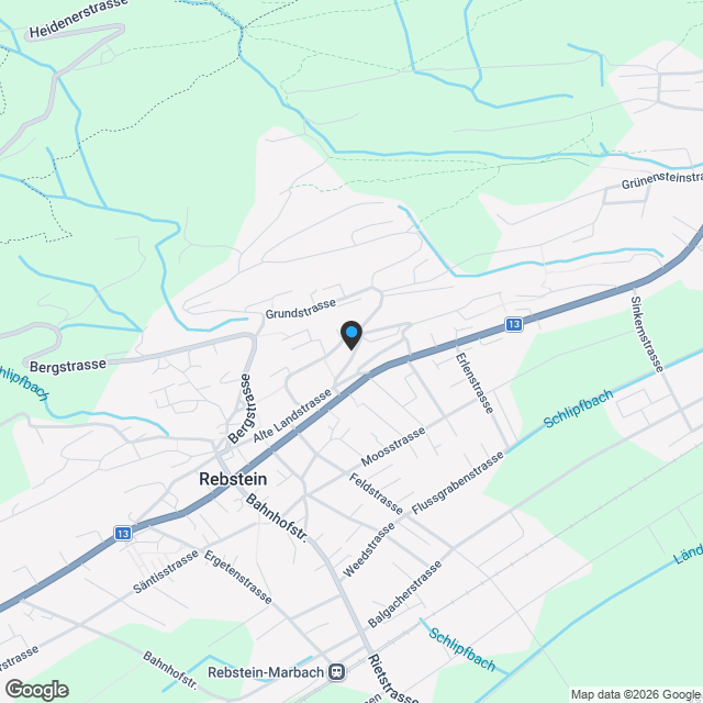 Neubau | Wohnüberbauung Rebgarten - Karte