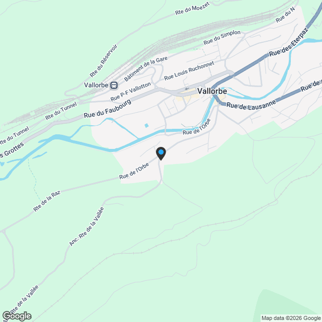 Vente - Appartement Vallorbe - Karte