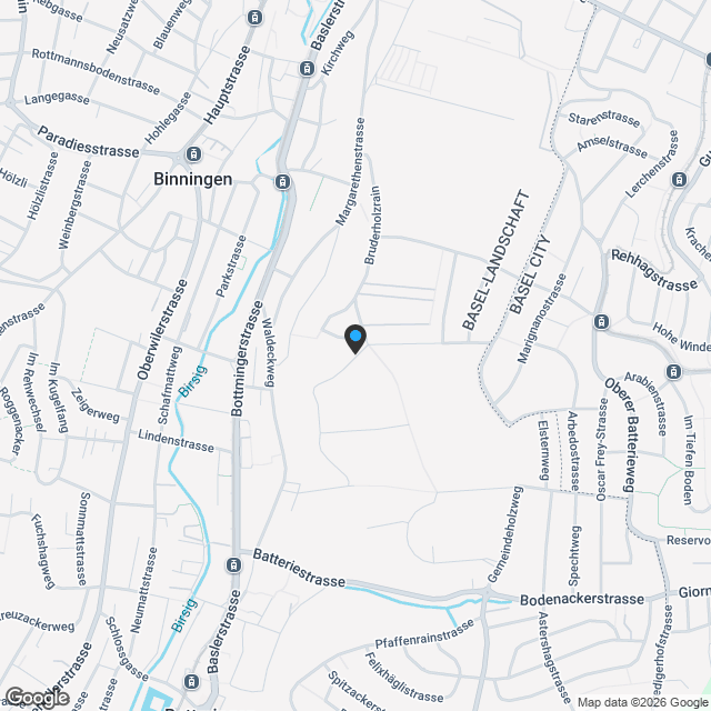 Helle und grösszügige 3.5-Zimmer-Geschosswohnung mit Hobbyraum und Aussicht - W4 - Karte