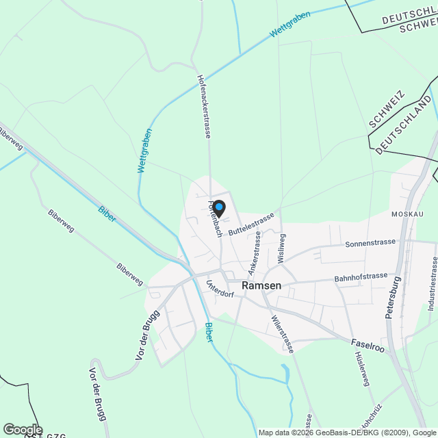 Natur trifft Zuhause - Ihr neues Zuhause in Ramsen - Karte