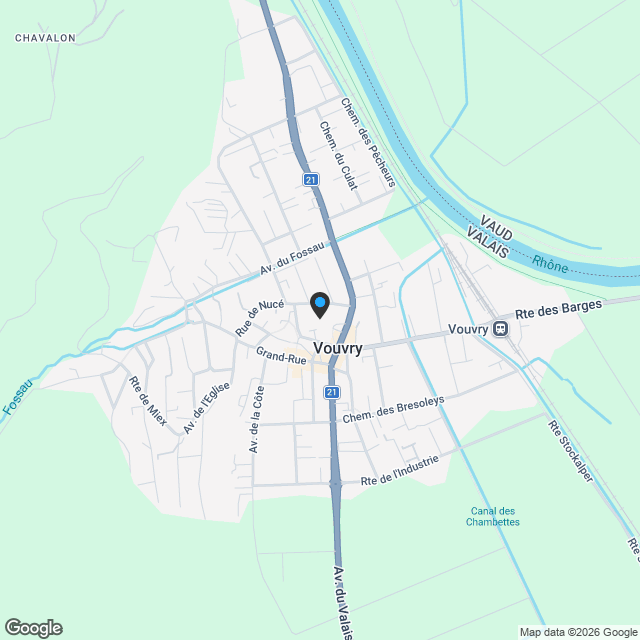 Vouvry – Magnifique 2.5 pièces – Rez-de-jardin – Nouvelle construction - Lot B1.04 - Karte