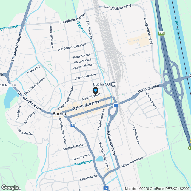 Traumhafte 2.5 Zimmer, 55 m2, EG mit Umschwung - Karte
