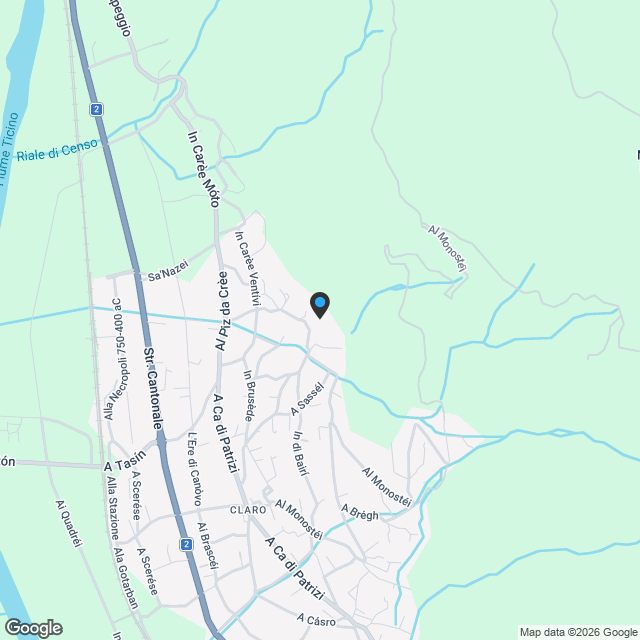 Claro - nuovo appartamento 3.5 con giardino - Karte